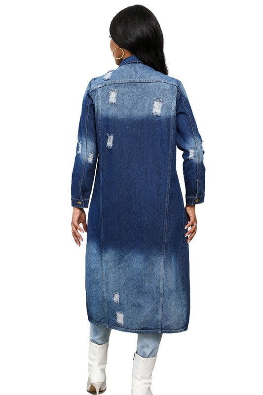Denim Dreamscape Jacket